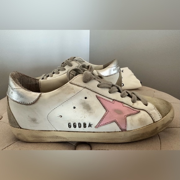 Authentic Golden Goose Superstar Leather & Suede Sneaker - Picture 6 of 13